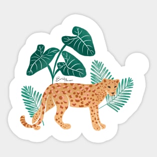 Jungle Cheetah Sticker